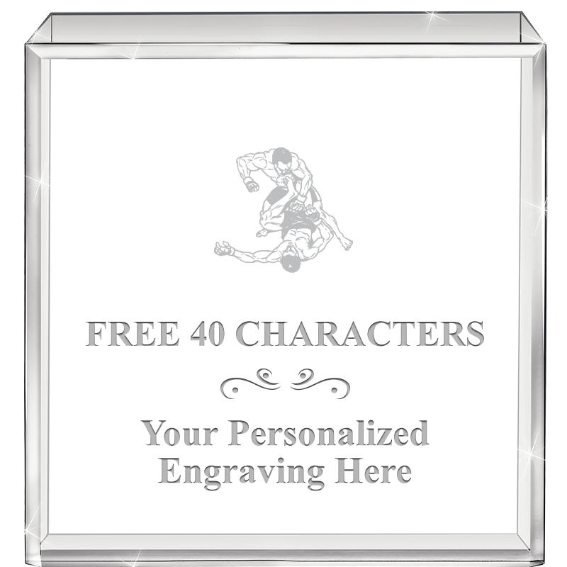 3.5" STANDING SQUARE PAPERWGHT