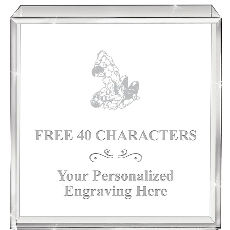 3.5" STANDING SQUARE PAPERWGHT