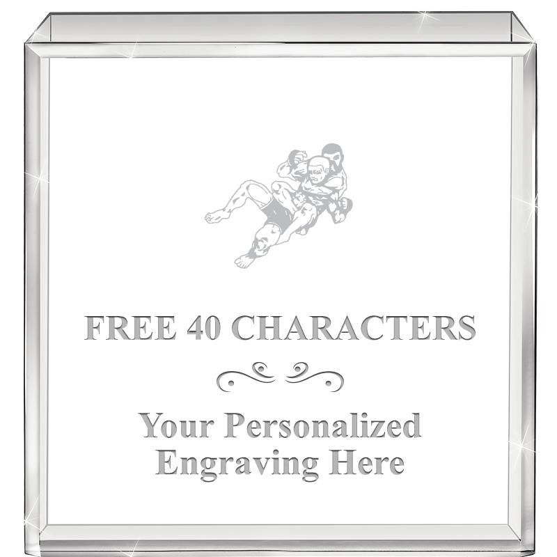 3.5" STANDING SQUARE PAPERWGHT