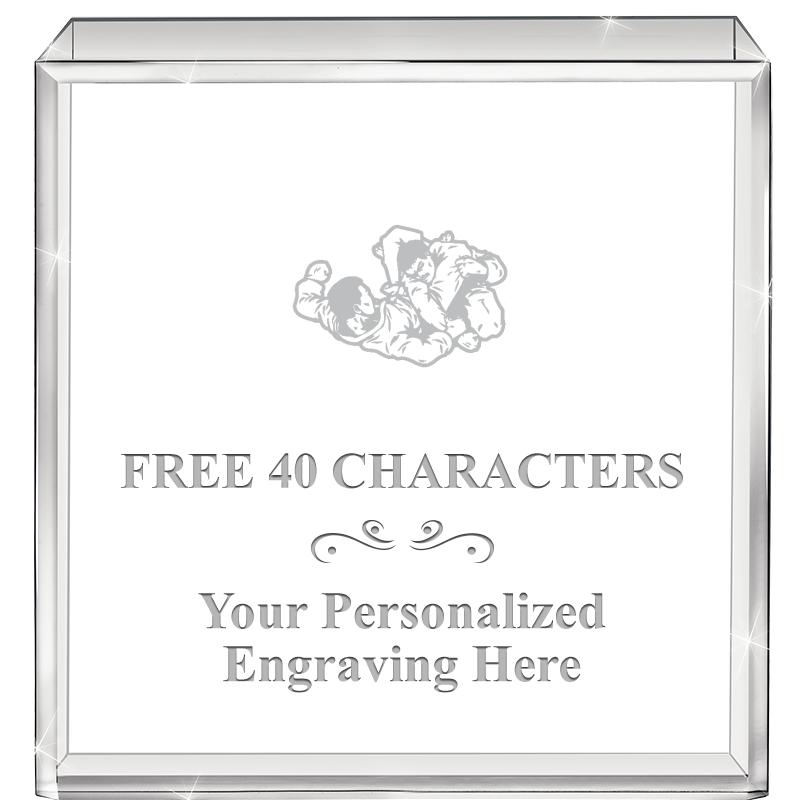 3.5" STANDING SQUARE PAPERWGHT