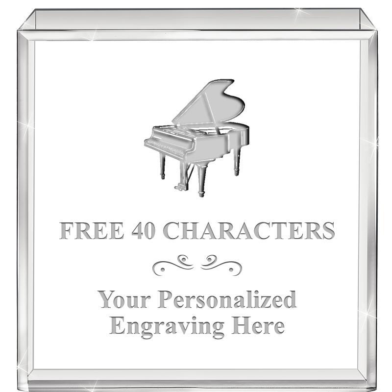 3.5" STANDING SQUARE PAPERWGHT