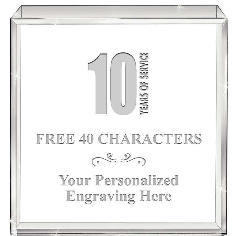 3.5" STANDING SQUARE PAPERWGHT