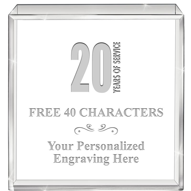 3.5" STANDING SQUARE PAPERWGHT