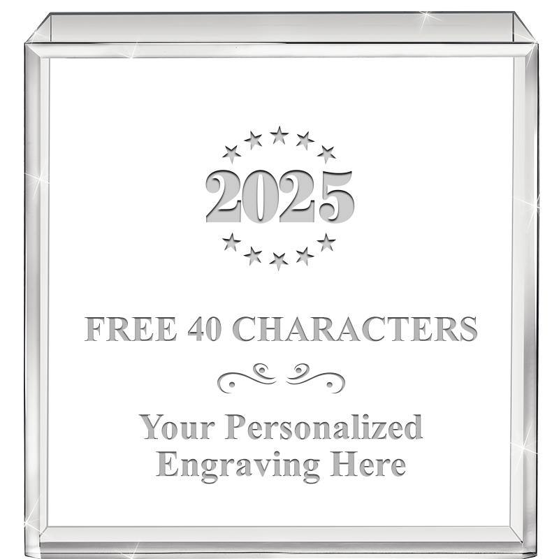 3.5" STANDING SQUARE PAPERWGHT