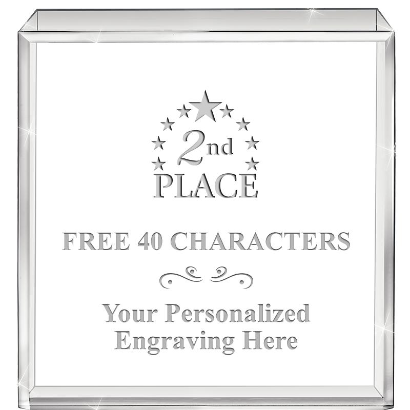 3.5" STANDING SQUARE PAPERWGHT