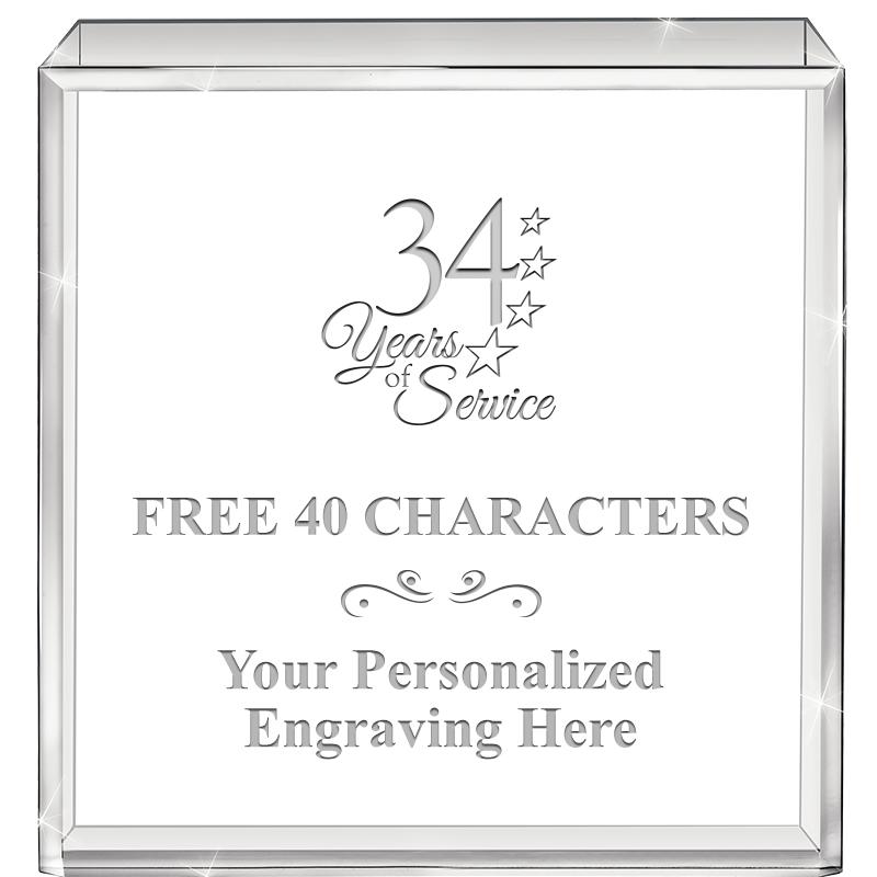 3.5" STANDING SQUARE PAPERWGHT