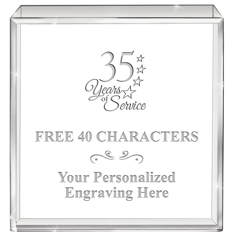 3.5" STANDING SQUARE PAPERWGHT