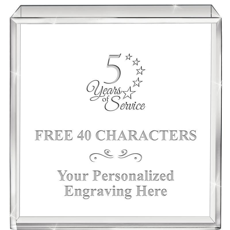 3.5" STANDING SQUARE PAPERWGHT