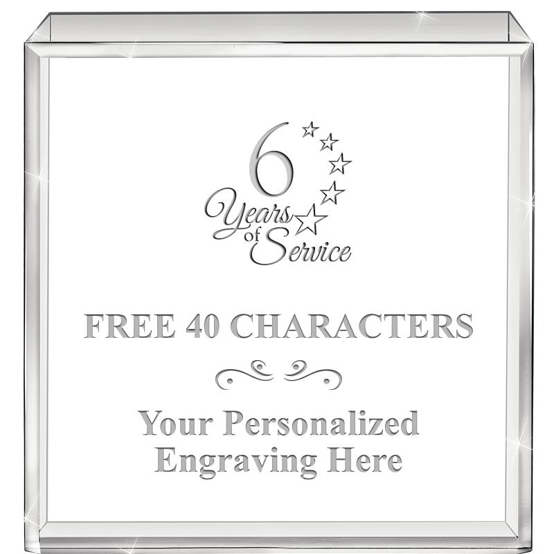 3.5" STANDING SQUARE PAPERWGHT