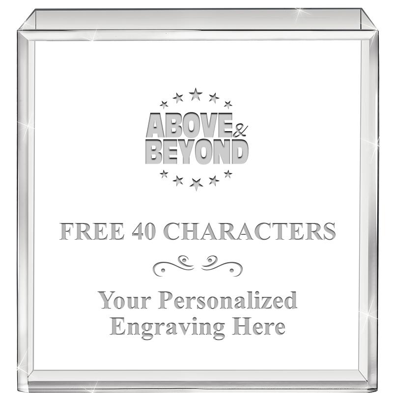 3.5" STANDING SQUARE PAPERWGHT