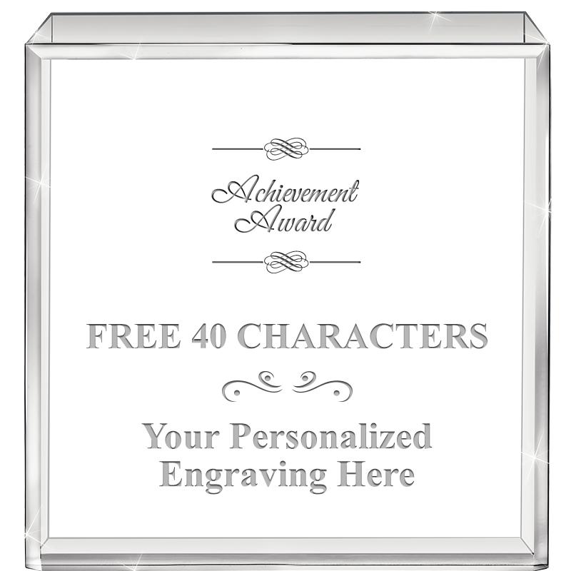 3.5" STANDING SQUARE PAPERWGHT