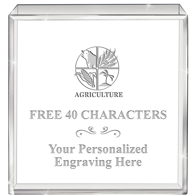 3.5" STANDING SQUARE PAPERWGHT