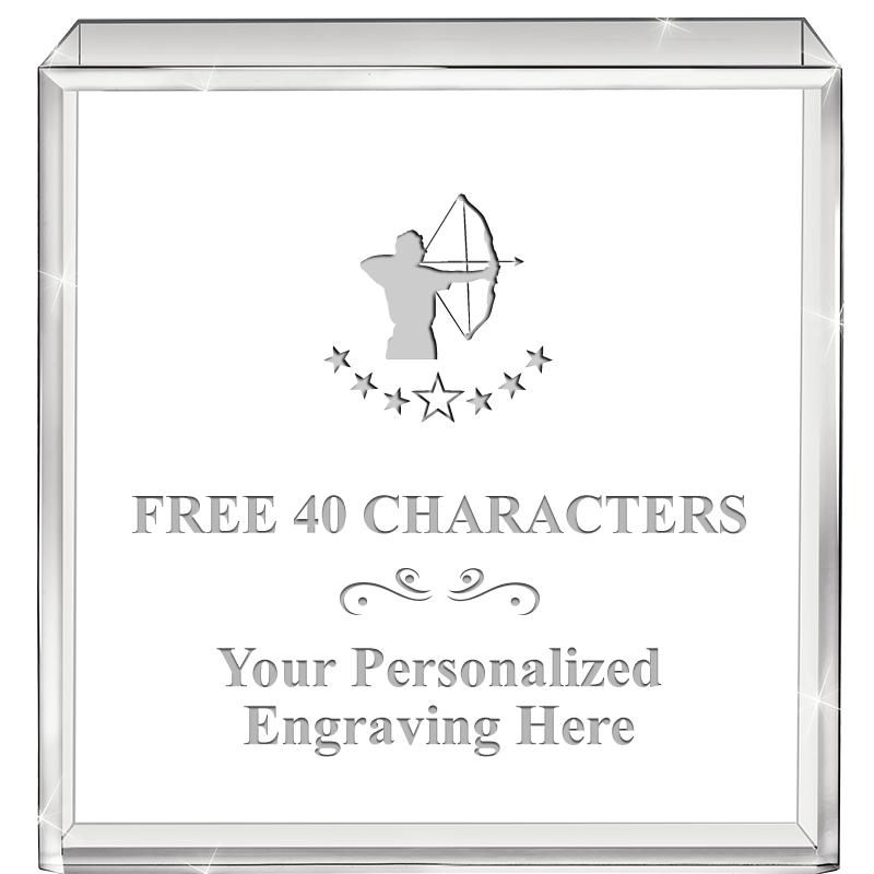 3.5" STANDING SQUARE PAPERWGHT