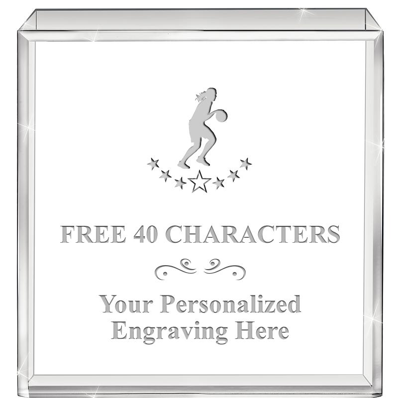 3.5" STANDING SQUARE PAPERWGHT