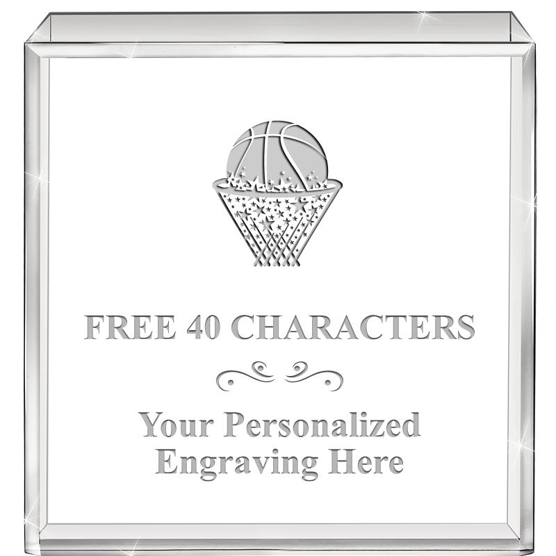 3.5" STANDING SQUARE PAPERWGHT