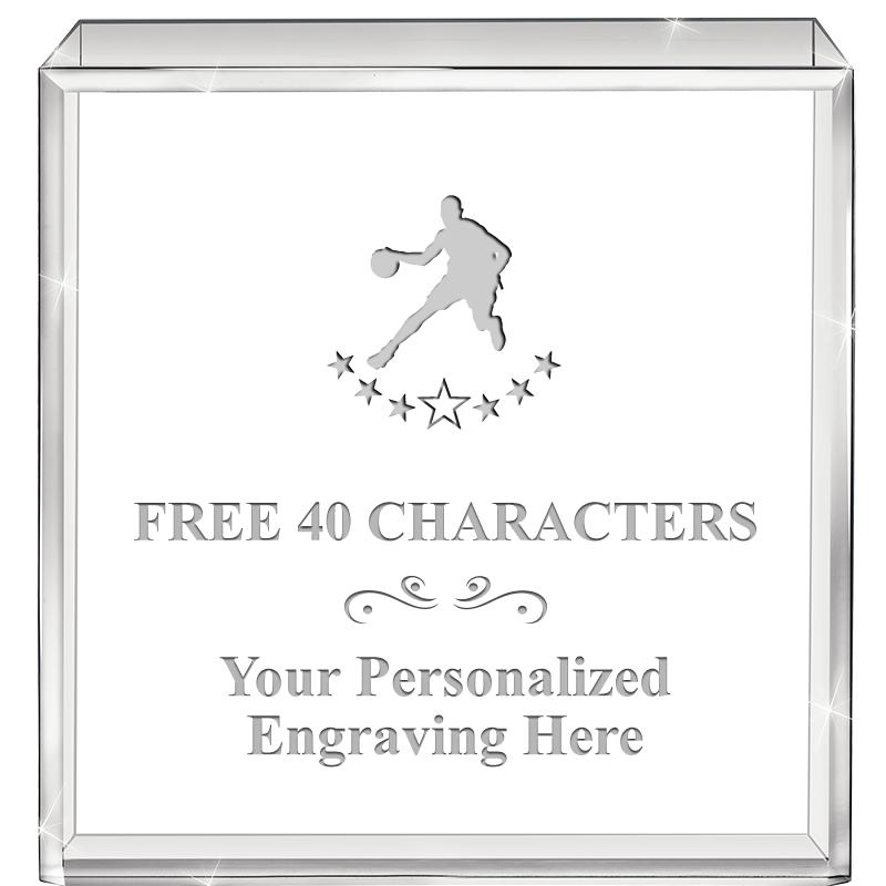 3.5" STANDING SQUARE PAPERWGHT