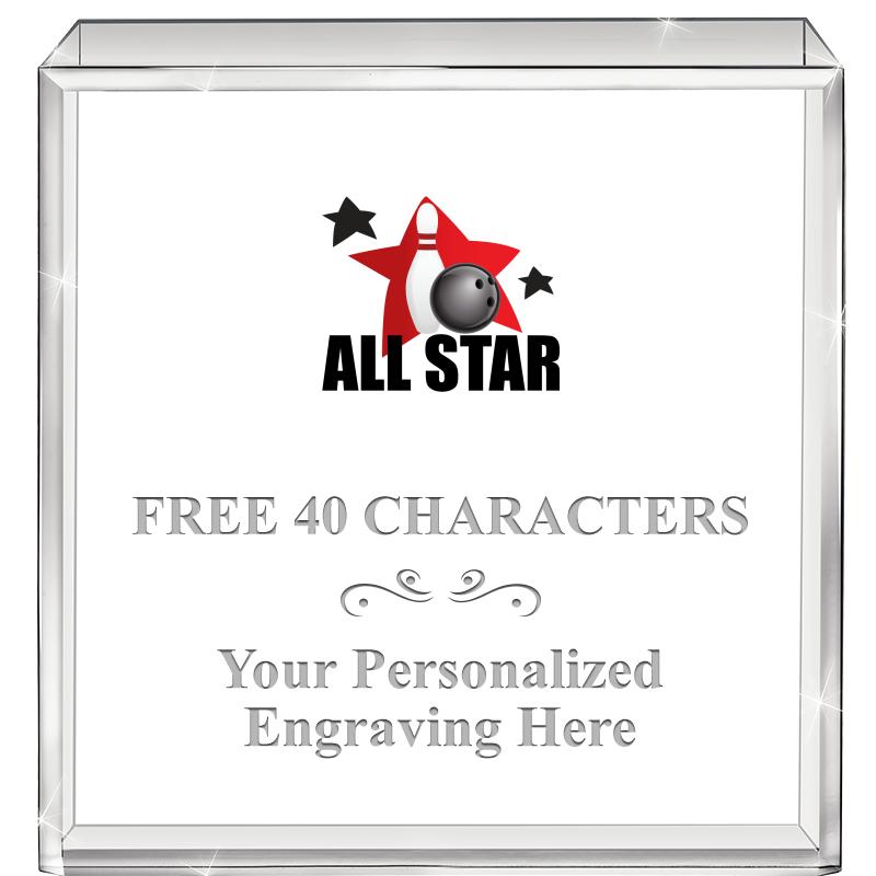 3.5" STANDING SQUARE PAPERWGHT