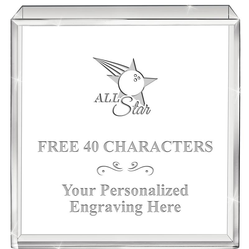 3.5" STANDING SQUARE PAPERWGHT