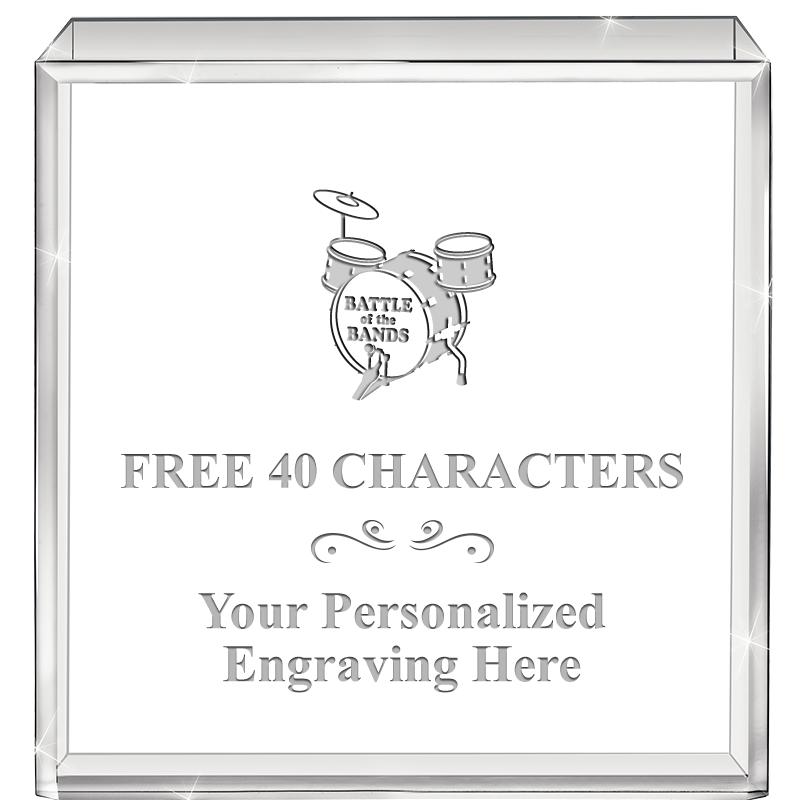 3.5" STANDING SQUARE PAPERWGHT