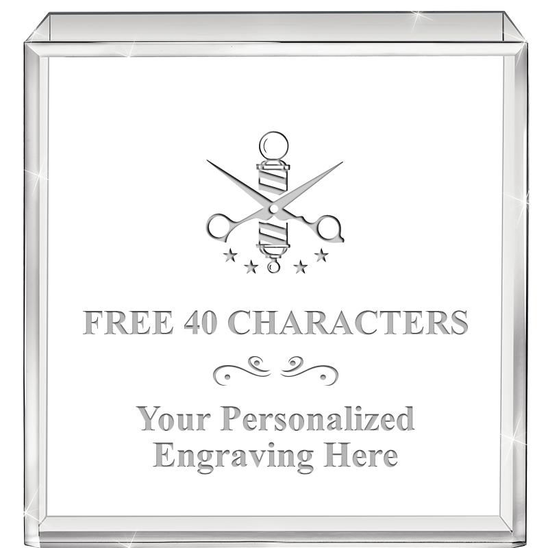 3.5" STANDING SQUARE PAPERWGHT