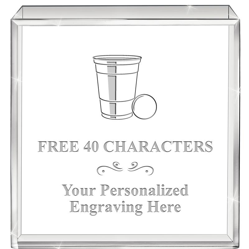 3.5" STANDING SQUARE PAPERWGHT