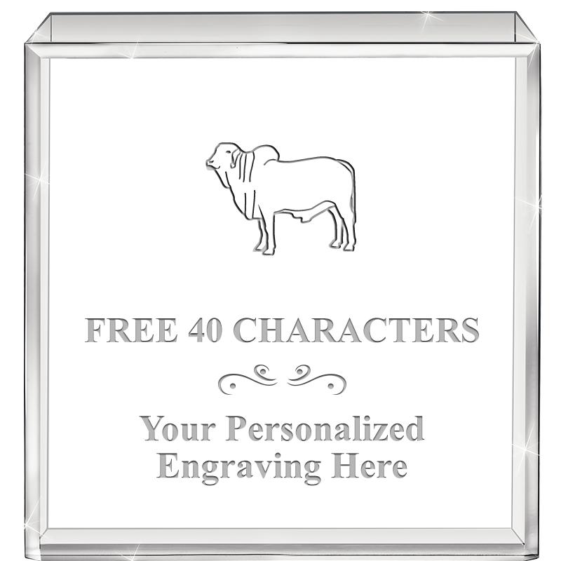 3.5" STANDING SQUARE PAPERWGHT