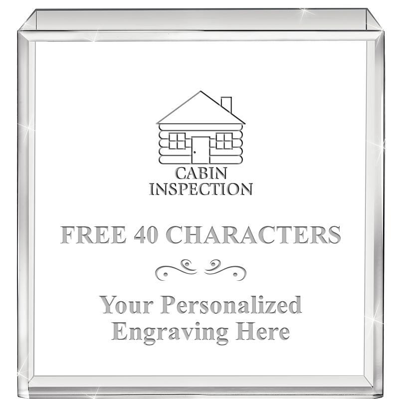 3.5" STANDING SQUARE PAPERWGHT