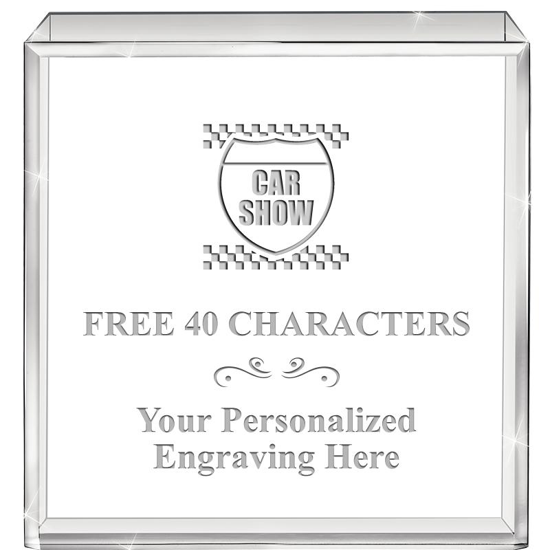 3.5" STANDING SQUARE PAPERWGHT