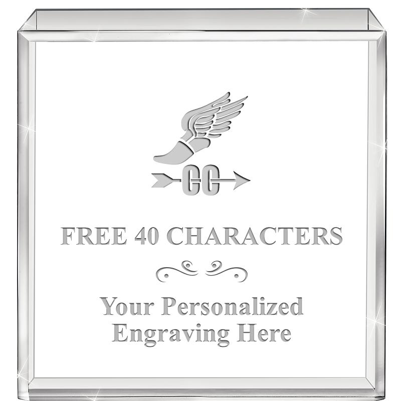 3.5" STANDING SQUARE PAPERWGHT