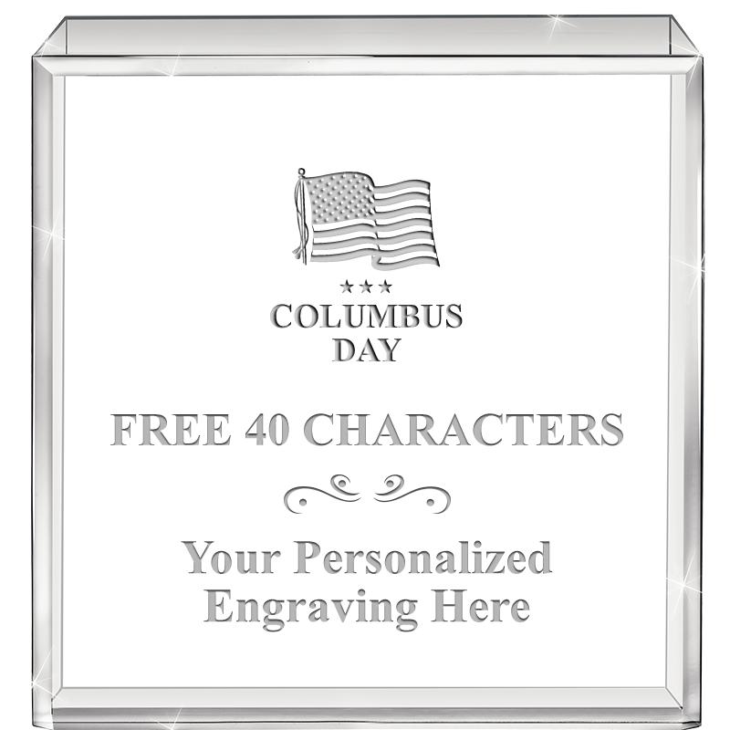 3.5" STANDING SQUARE PAPERWGHT