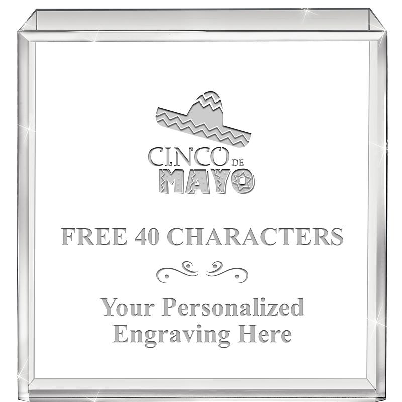 3.5" STANDING SQUARE PAPERWGHT