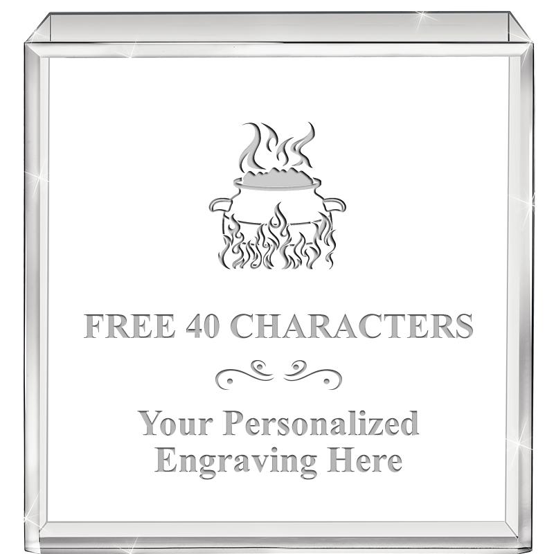 3.5" STANDING SQUARE PAPERWGHT