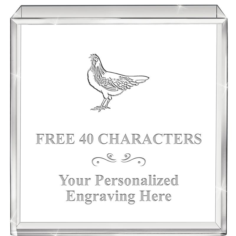 3.5" STANDING SQUARE PAPERWGHT