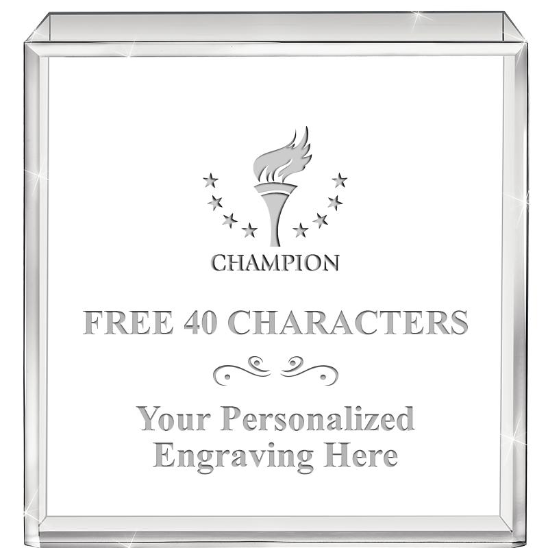 3.5" STANDING SQUARE PAPERWGHT