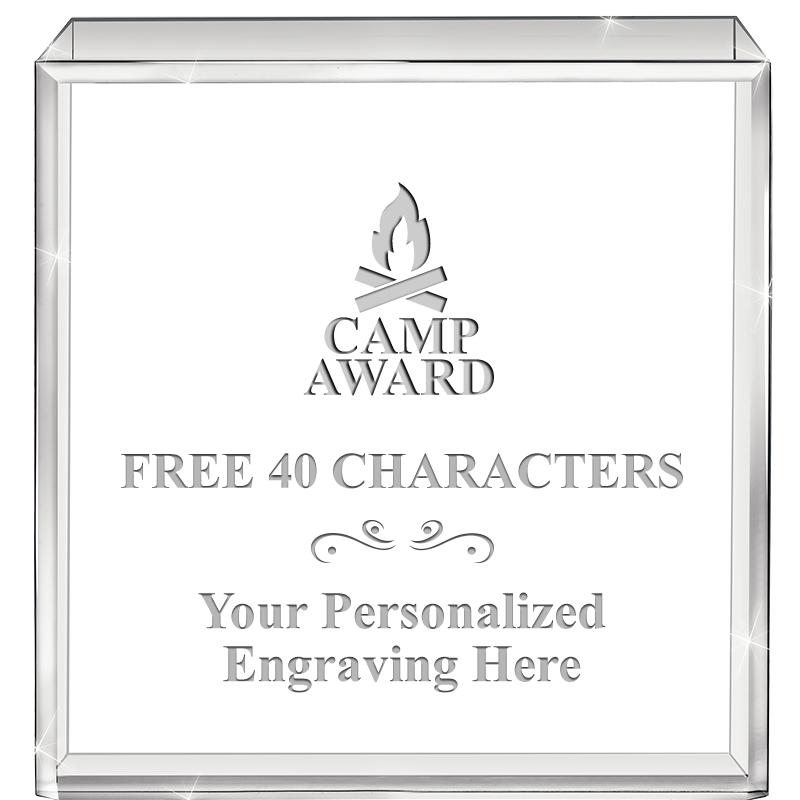 3.5" STANDING SQUARE PAPERWGHT