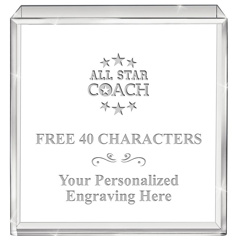 3.5" STANDING SQUARE PAPERWGHT