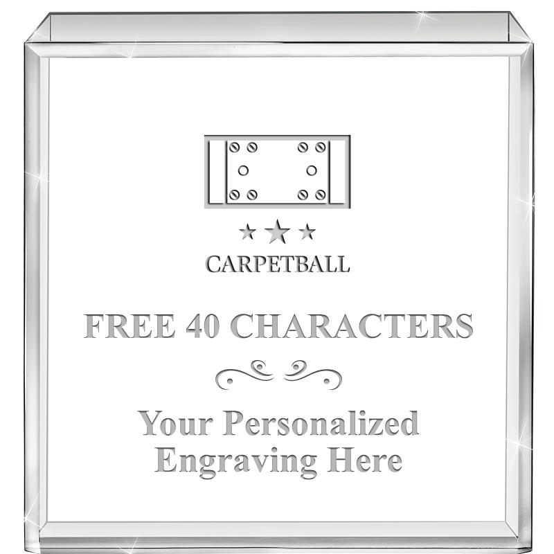 3.5" STANDING SQUARE PAPERWGHT