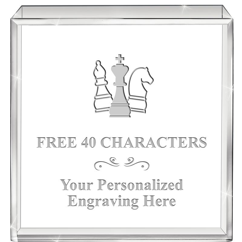 3.5" STANDING SQUARE PAPERWGHT