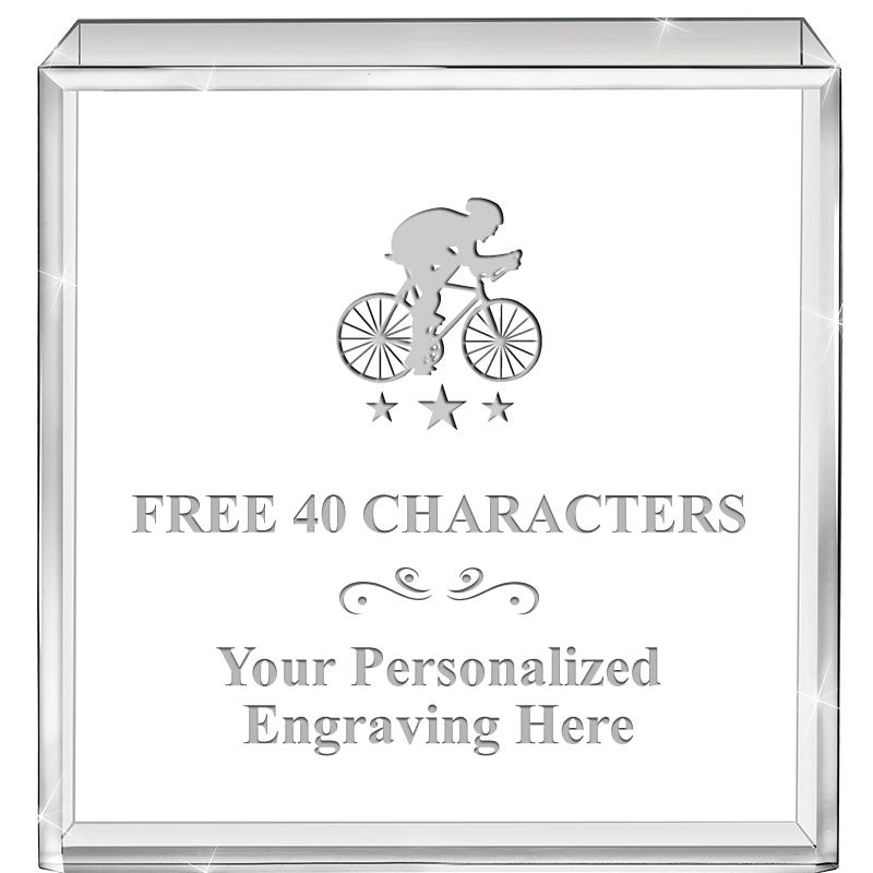 3.5" STANDING SQUARE PAPERWGHT