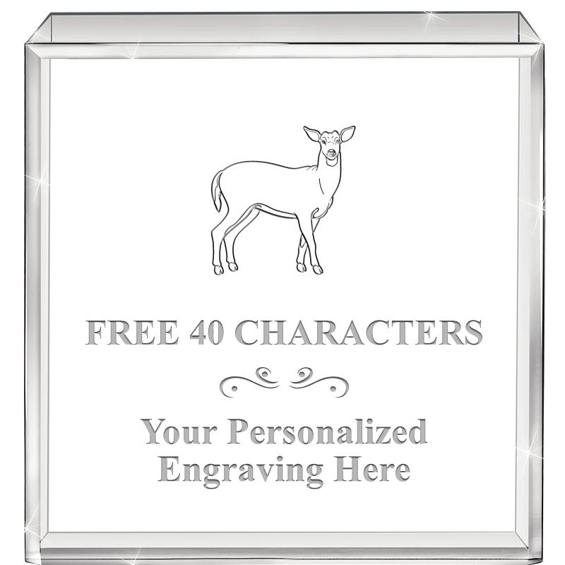 3.5" STANDING SQUARE PAPERWGHT