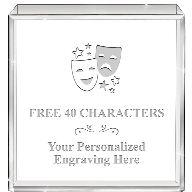 3.5" STANDING SQUARE PAPERWGHT