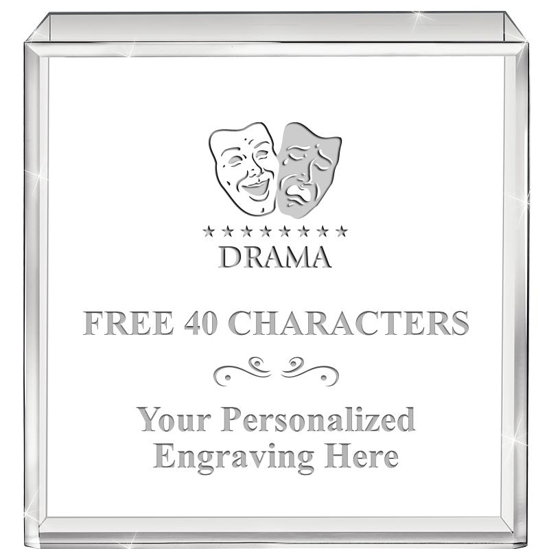 3.5" STANDING SQUARE PAPERWGHT