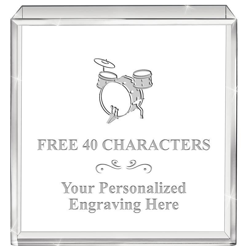 3.5" STANDING SQUARE PAPERWGHT