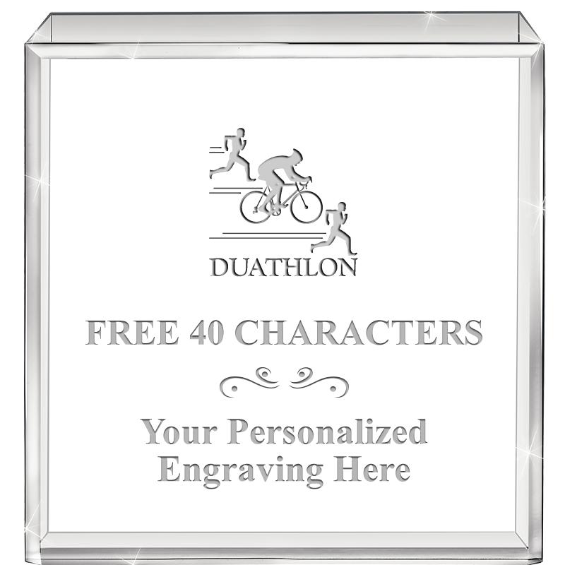 3.5" STANDING SQUARE PAPERWGHT