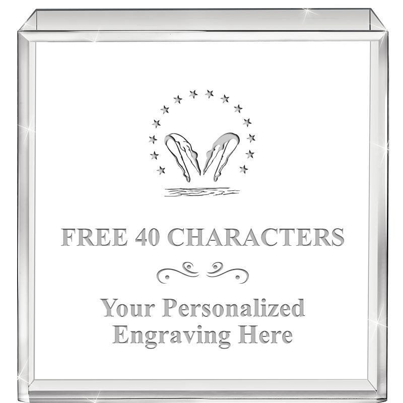 3.5" STANDING SQUARE PAPERWGHT