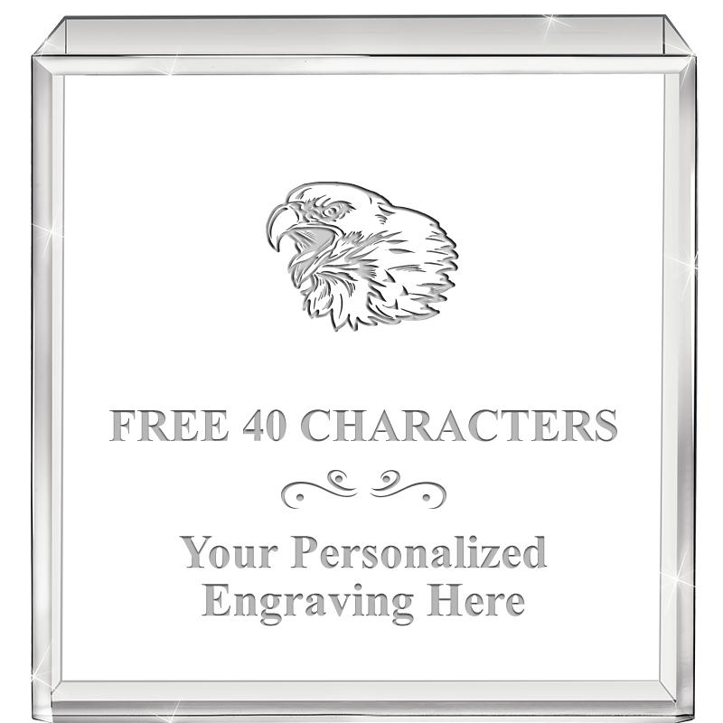 3.5" STANDING SQUARE PAPERWGHT