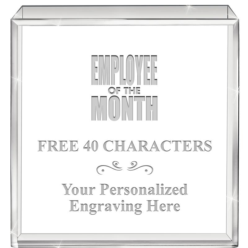 3.5" STANDING SQUARE PAPERWGHT