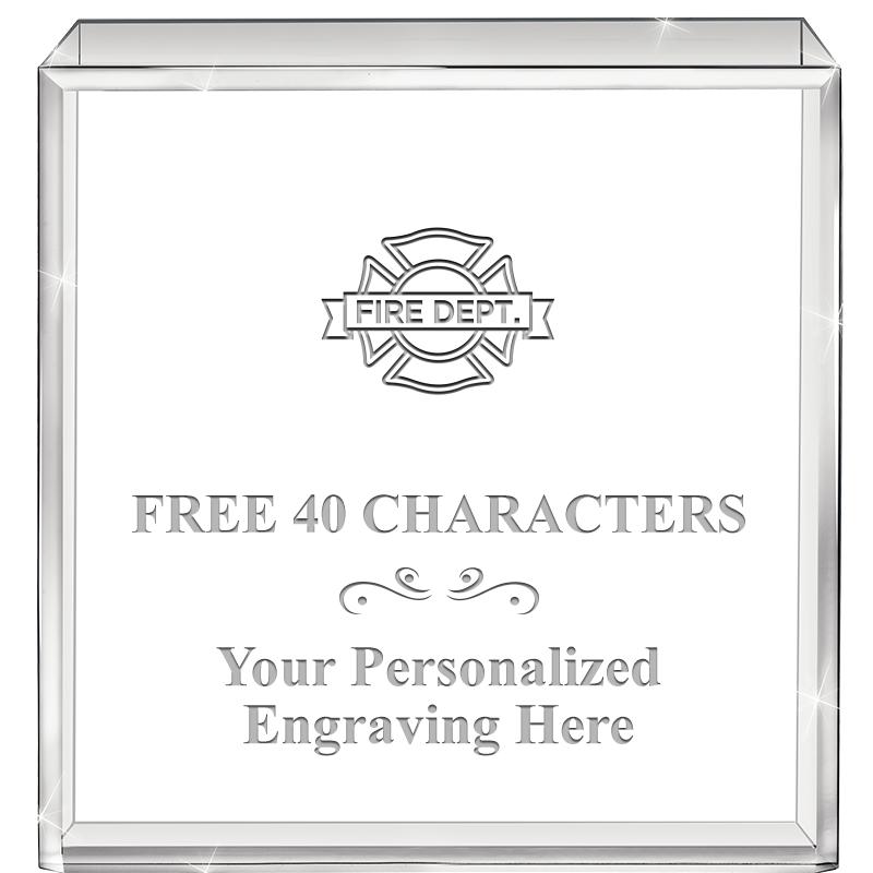 3.5" STANDING SQUARE PAPERWGHT