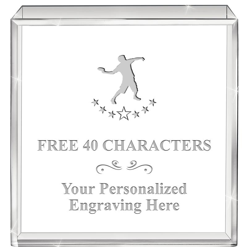 3.5" STANDING SQUARE PAPERWGHT