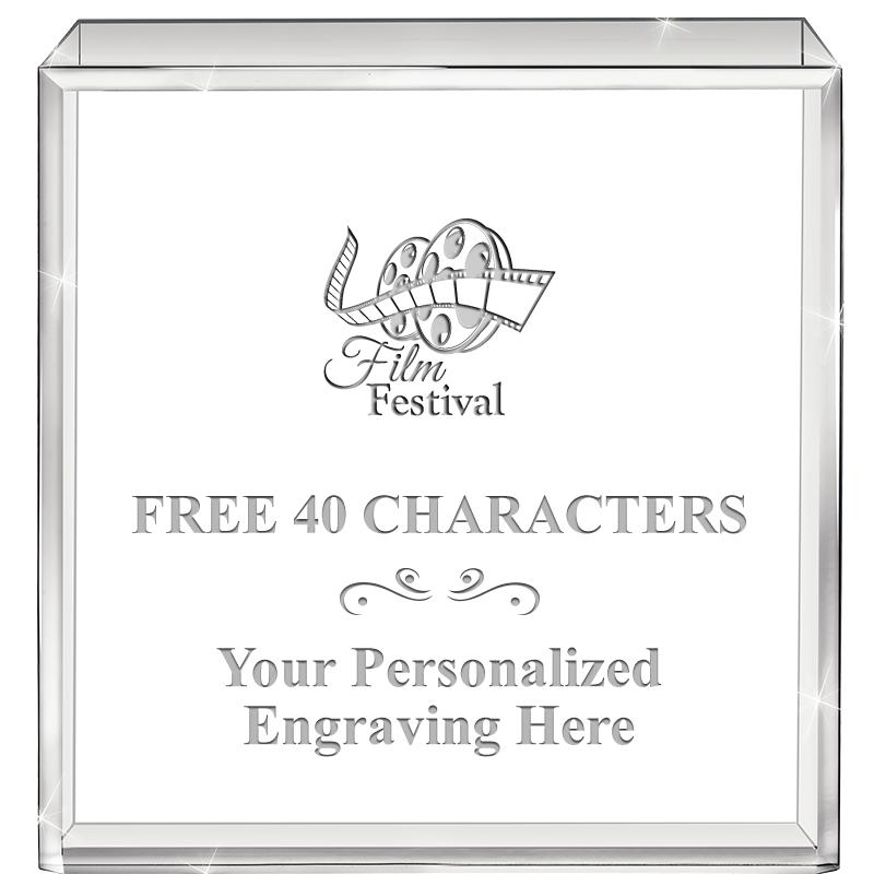 3.5" STANDING SQUARE PAPERWGHT